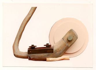 Prothèse - bois-fer-acrylique-1983-84